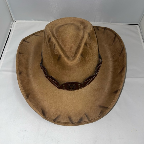 Brown Western Cowboy Hat - Picture 3 of 6